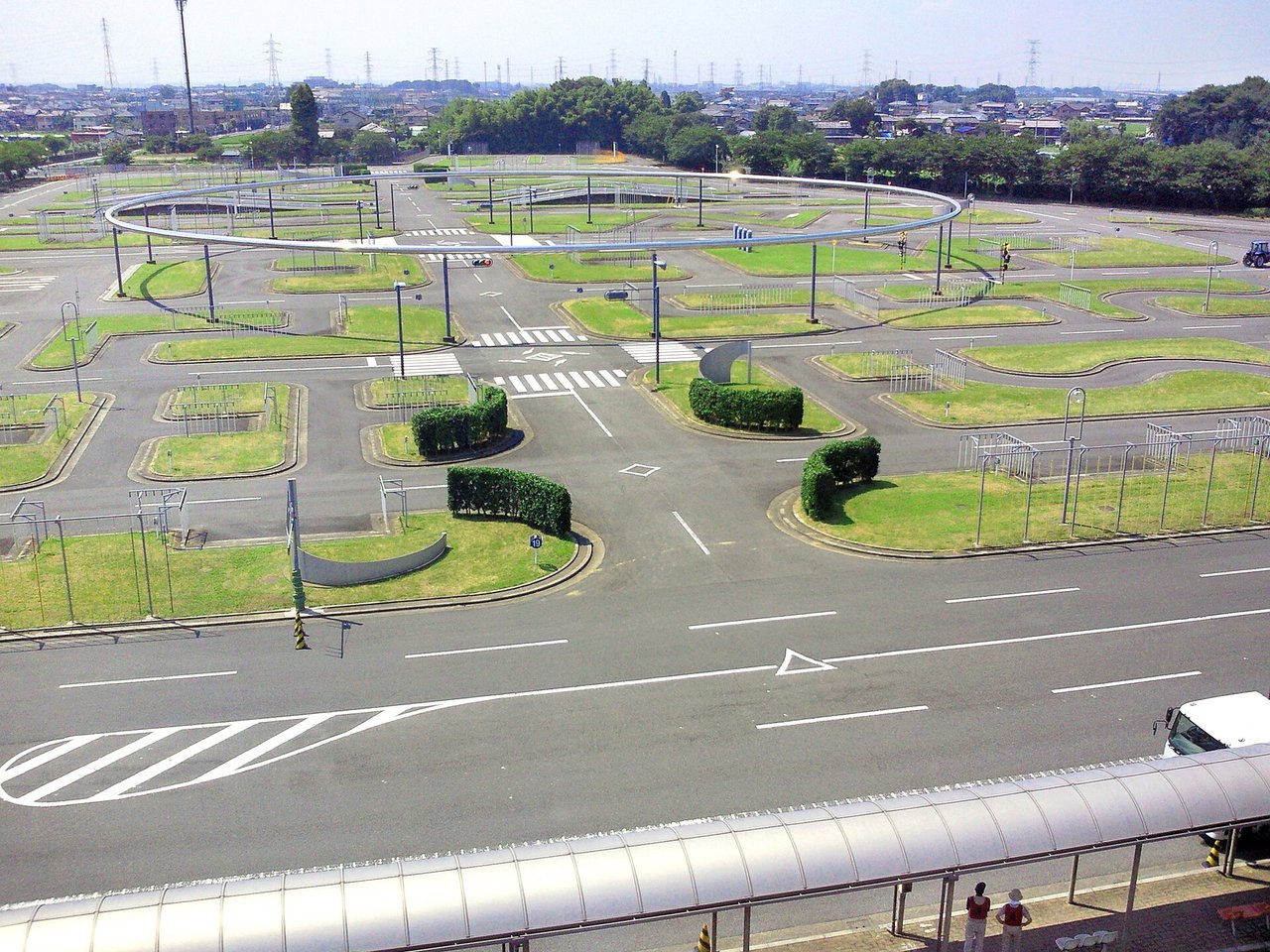 運転免許センターの試験コース