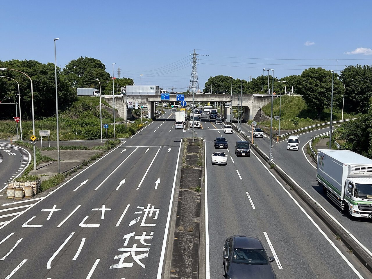 交差点の様子