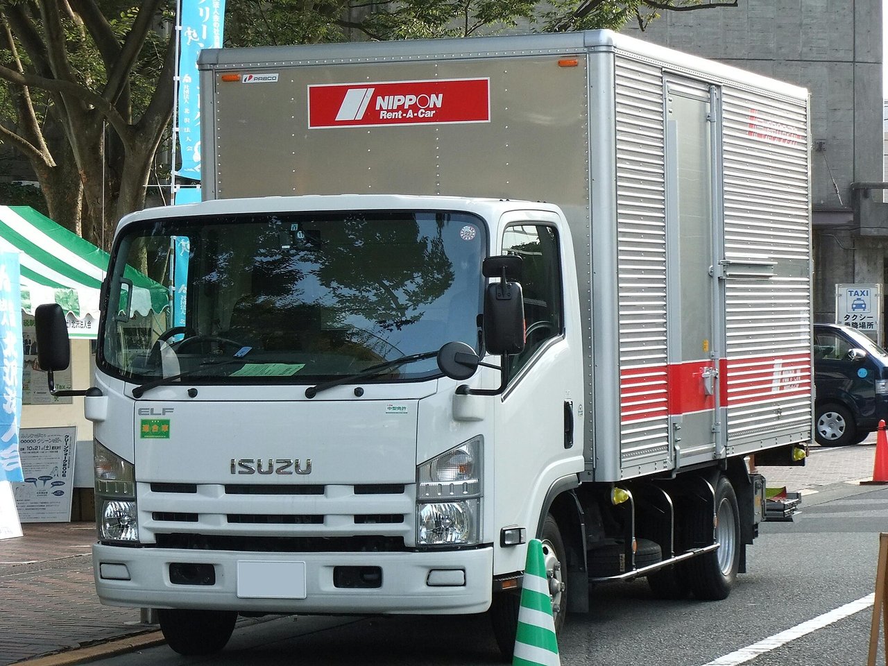 日本のレンタカー(営業用車両)