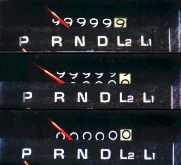 走行距離計(オドメーター)